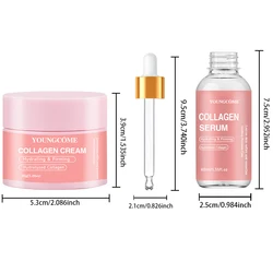 Revitalizing Collagen Essence Moisturizing Repair Skin Care Set - Travel Edition (30g - 40ml)