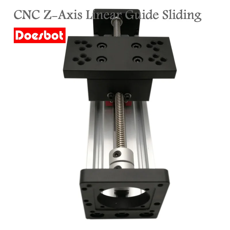 Ball Screw & Linear Guide Sliding Table Kit For CNC 3018 - Fits Nema17 & Nema23 Steppers (6.35mm Shaft)