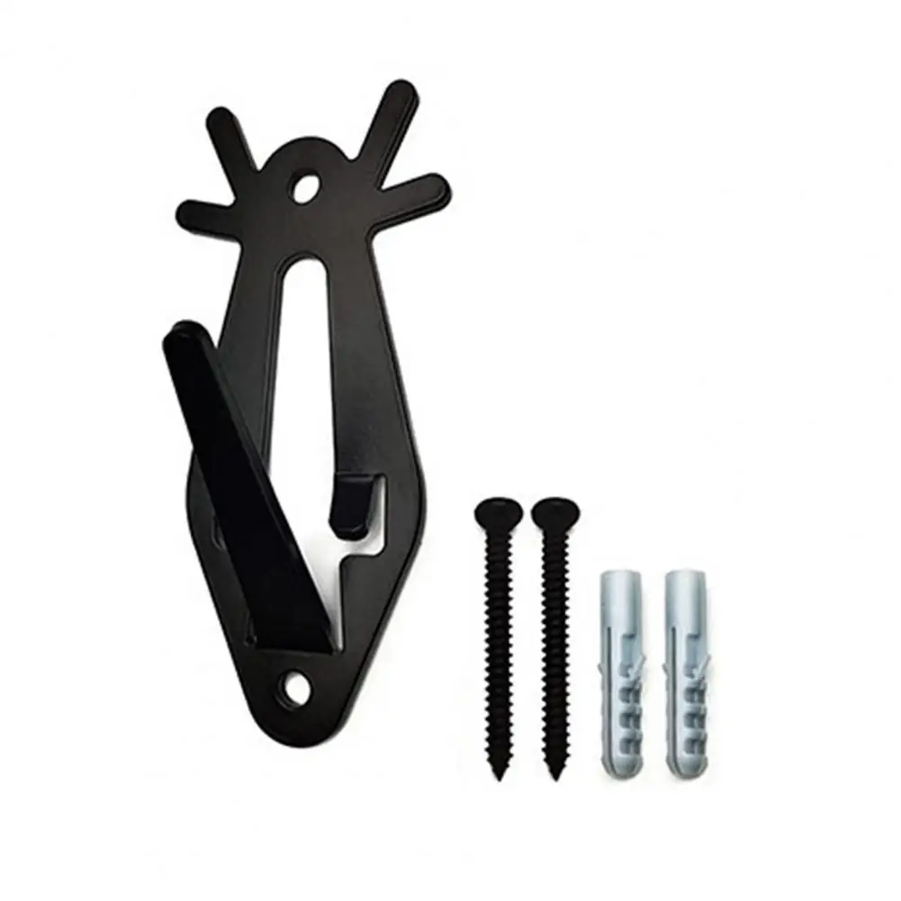 1 Set Deer Skull Mount Strong Load Bearing Metal Skull Hook Wall Mount Animal Skull Display Stand Home Supply 5