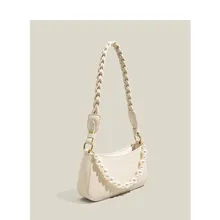 

Maxdutti 2022 Elegant messenger bag fashion French minority Vintage Pearl Casual single shoulder bag chain pearl bag women's bag