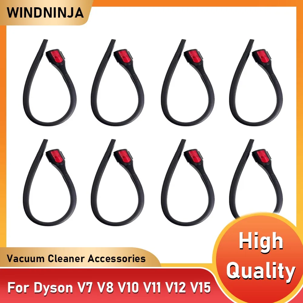 Flexible Flat Suction vacuum cleaner nozzle For Dyson V7 V8 V10 V11 V12 V15 Robotic Vacuum Cleaners Mite Removal Suction Head Replacement