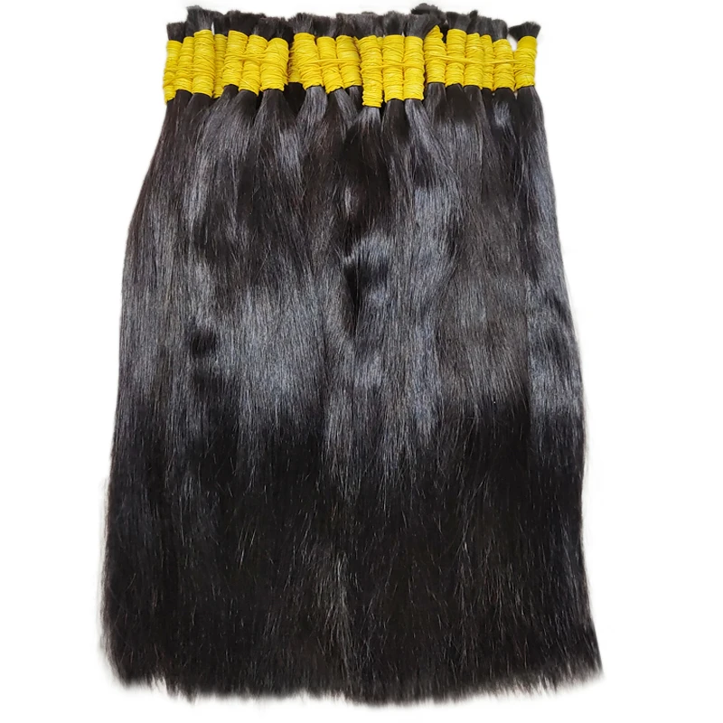 Indian Hair Human Hair Bulk Purple Garter No Weft 100% Virgin Silky Straight Full Ends Thicker Extensions human braiding hair,human hair bundles,braiding hair extensions,human hair extensions