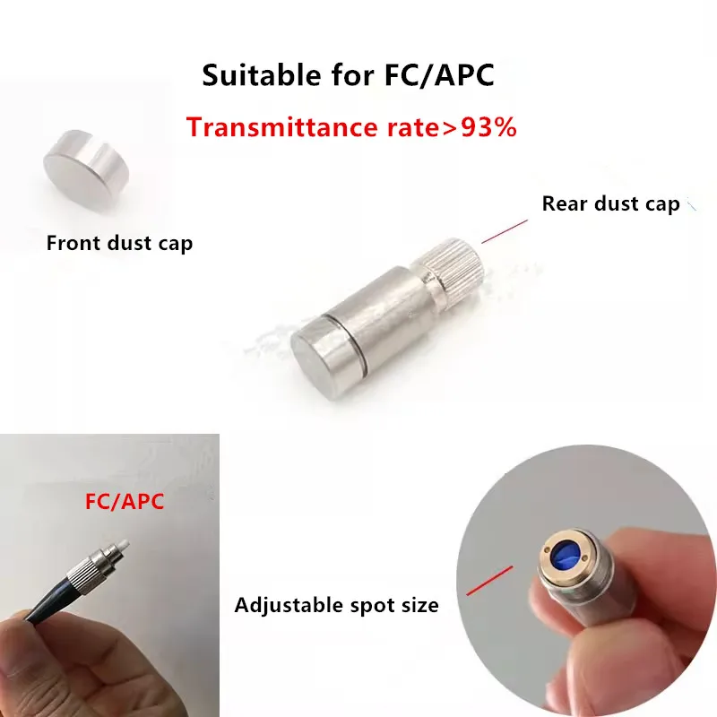 Fiber laser FC/APC Interface Collimation Mirror FC/PC Interface Laser Fiber Collimation Mirror Aspherical Lens