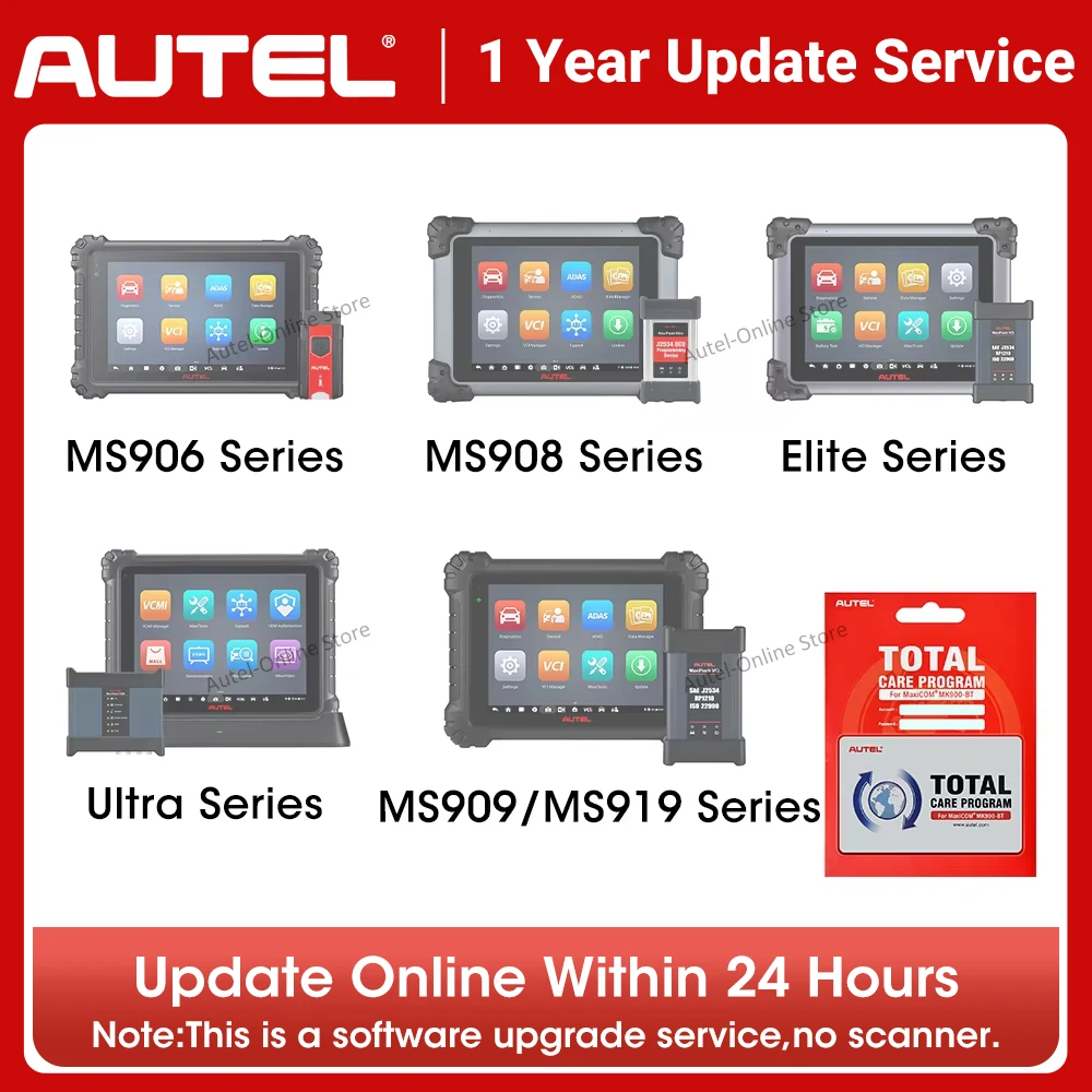 Hotel program update service for one year, annual online subscription for MS906/MS908/Elite/Ultra/MS909/MS919 series