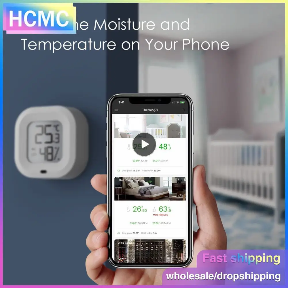 

Метеостанция с гигрометром, электронный мини-термометр, гигрометр для умного дома