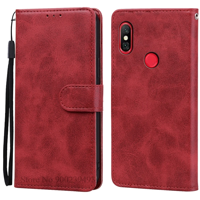 Leather Wallet Flip Case - Elegant Protective Cover