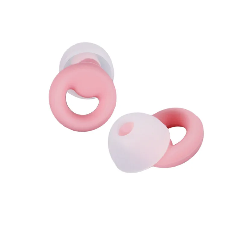 Ultra-Comfort Soundproof Silicone Earplugs for Enhanced Sleep and Noise Reduction