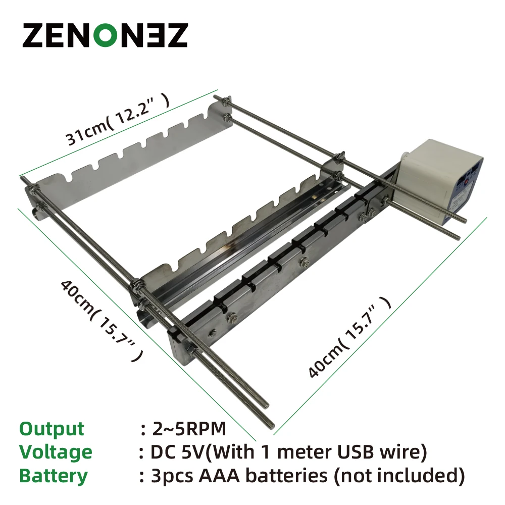 Rotisserie skewer Kit Universal Replacement Device for Rotating skewers Tabletop Auto Flip Kebab Barbecue Grill 1 Sc23f3f8e6c4b4270befbb77d91a30cf3q