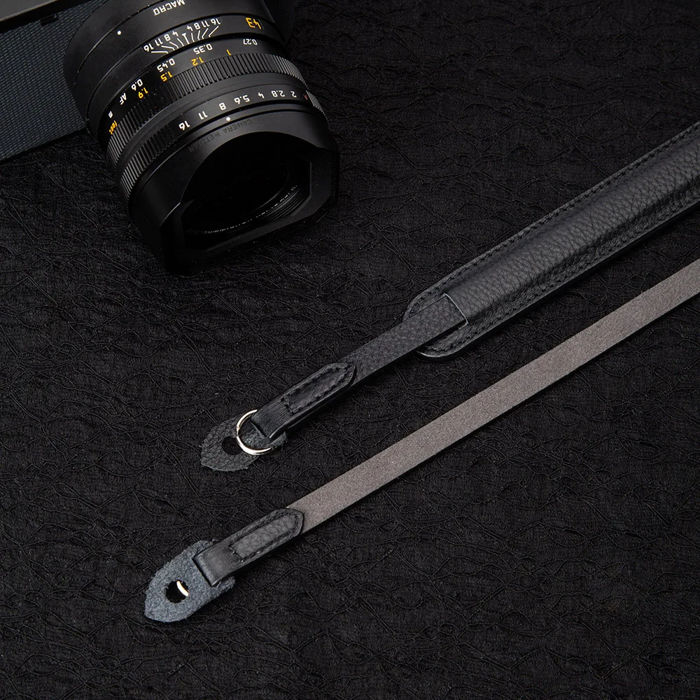 100cm 유니버설 랜야드 카메라 넥 숄더 스트랩 벨트 SLR DSLR 카메라용 진짜 소가죽 내구성 크로스 바디 넥 스트랩