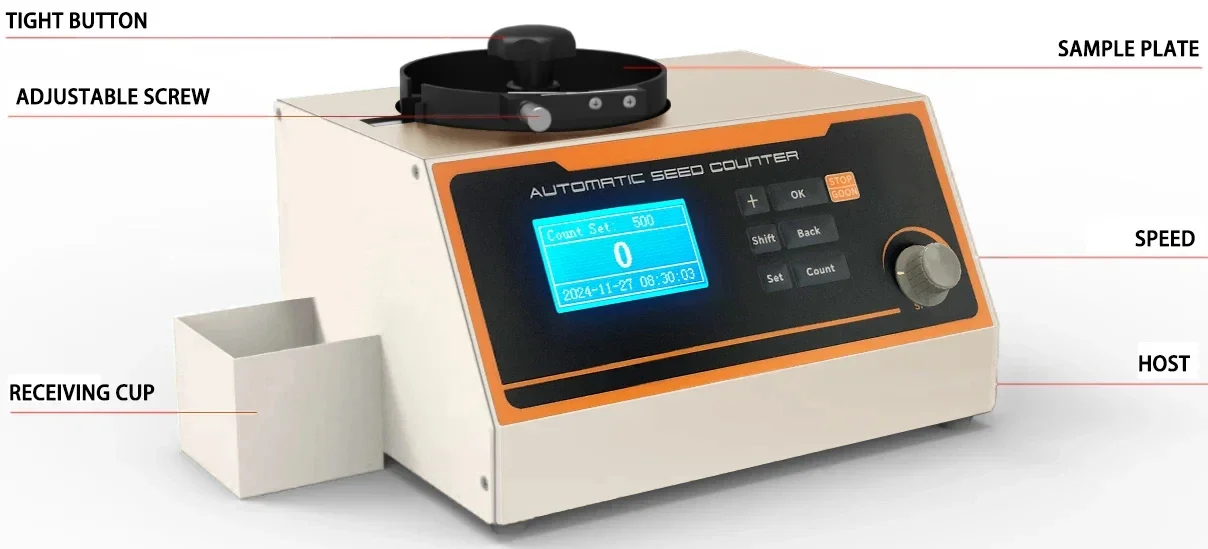 Automatic Seed Counter Sly-C Plus Vacuum Digital Counting Machine for Grains Cou