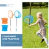 Tendycoco Fishing Nets 2 Sets Telescopic Fishing Net Kids Toys Bait Net Telescopic Catching Tools Netting Outdoor Child 5