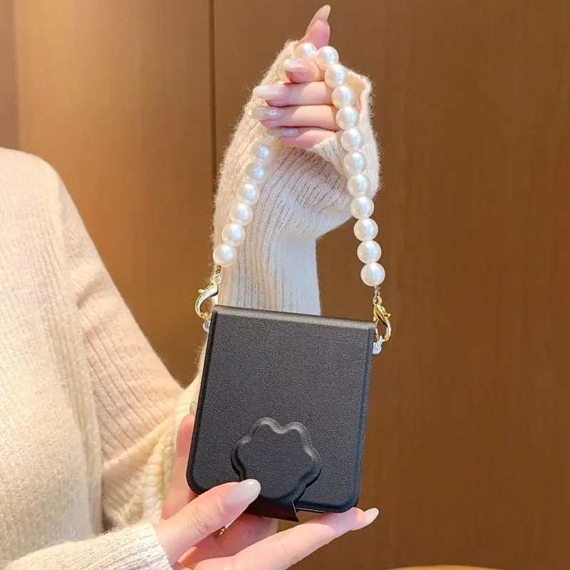 Pearl Chain Shockproof Case - New Fashion High-Value Full Coverage Anti-Drop Cover