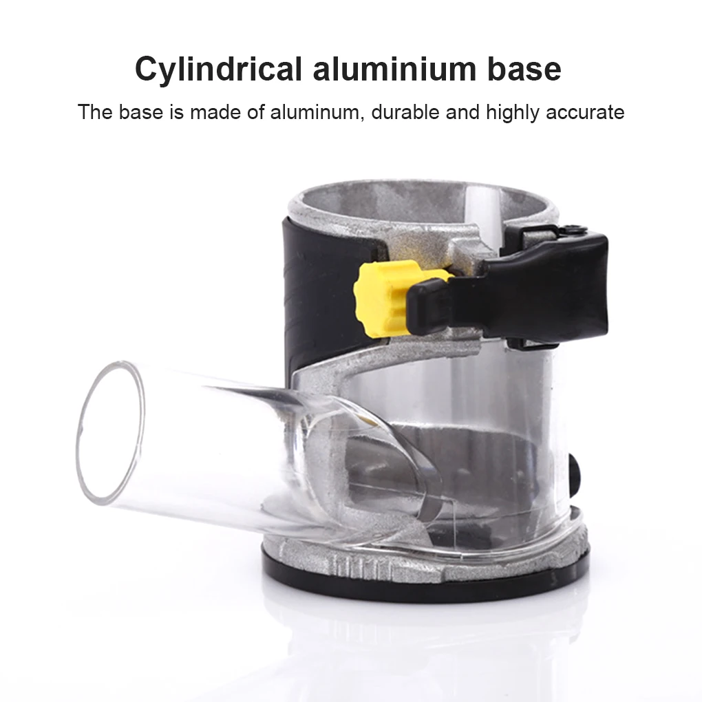 

Plunge Router Base Trimming Machine Base Press-in Holder Stable Wear-resistant Slotting Machine Power Tool Accessories