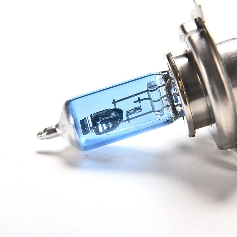 2pcs Car Light H4 Auto Halogen Lamp Bulb Fog Lights 55/60W 12V Super White Headlights Lamp Car Headlamps Halogen Lamps