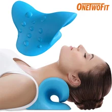 OneTwoFit – dispositif de Traction, relaxant, chiropratique, soulagement de la douleur et alignement Cervical, oreiller