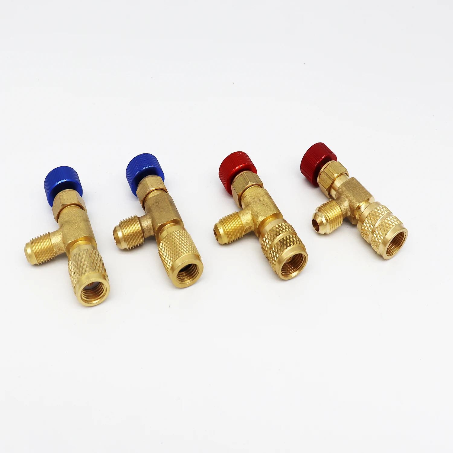 Air Conditioner Fluoride Anti Freeze Hand Safety Valve R410 Refrigerant Refueling Adapter R22 Liquid Safety Valve Switch Tools