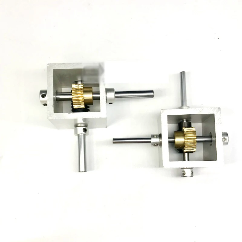 Červ mechanismus snižování gearbox 6/8MM šachta 20T mechanismus 90 stupňů ihned úhel kout zařízení snižování poměr 1:10 1:20