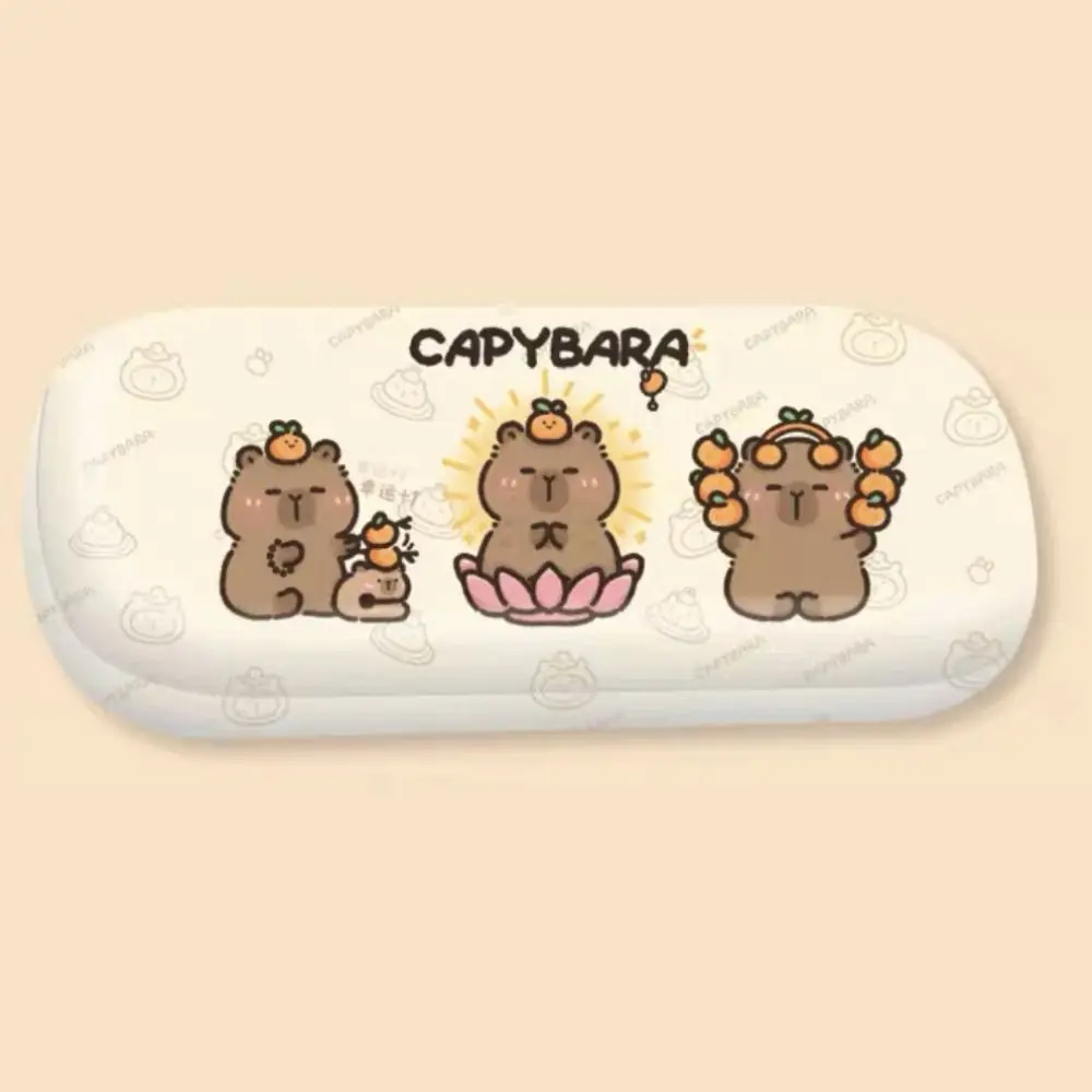 PU Leather Sunglasses Storage Box Automatic Closing