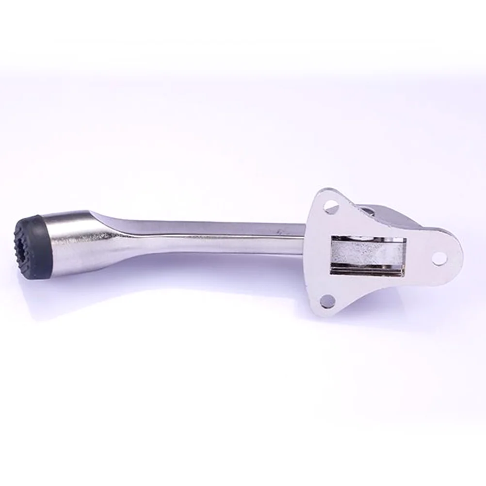 Ergonomic Door Stopper Non Slip Curved Structure Quality Material Door Stops Wall Protector Rubber Stop Wedge Home