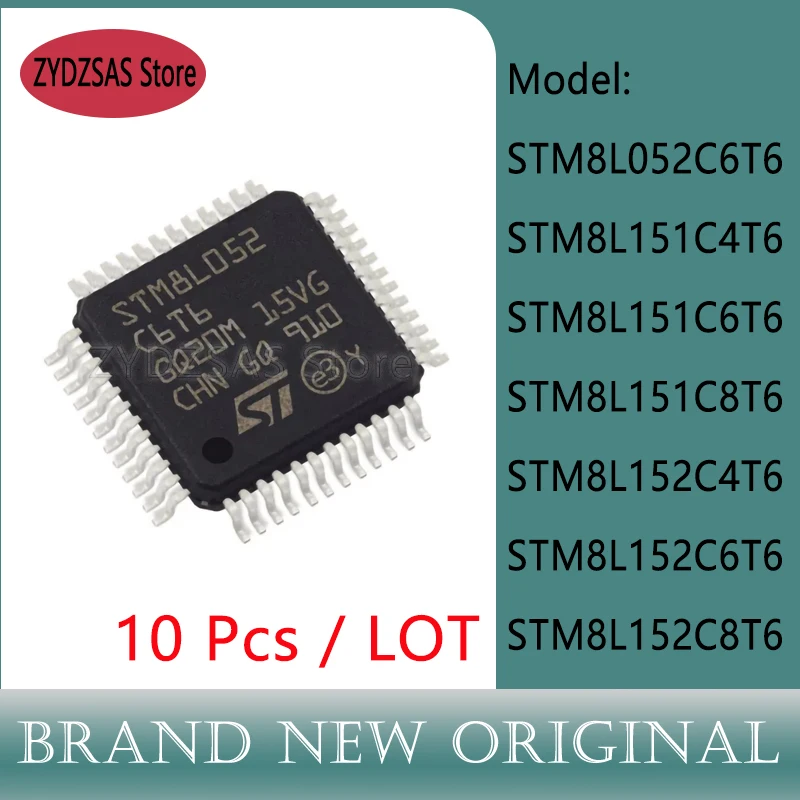 

STM8L052C6T6 STM8L151C4T6 STM8L151C6T6 STM8L151C8T6 STM8L152C4T6 STM8L152C6T6 STM8L152C8T6 STM8L052 STM8L151 STM8L152 STM IC MCU