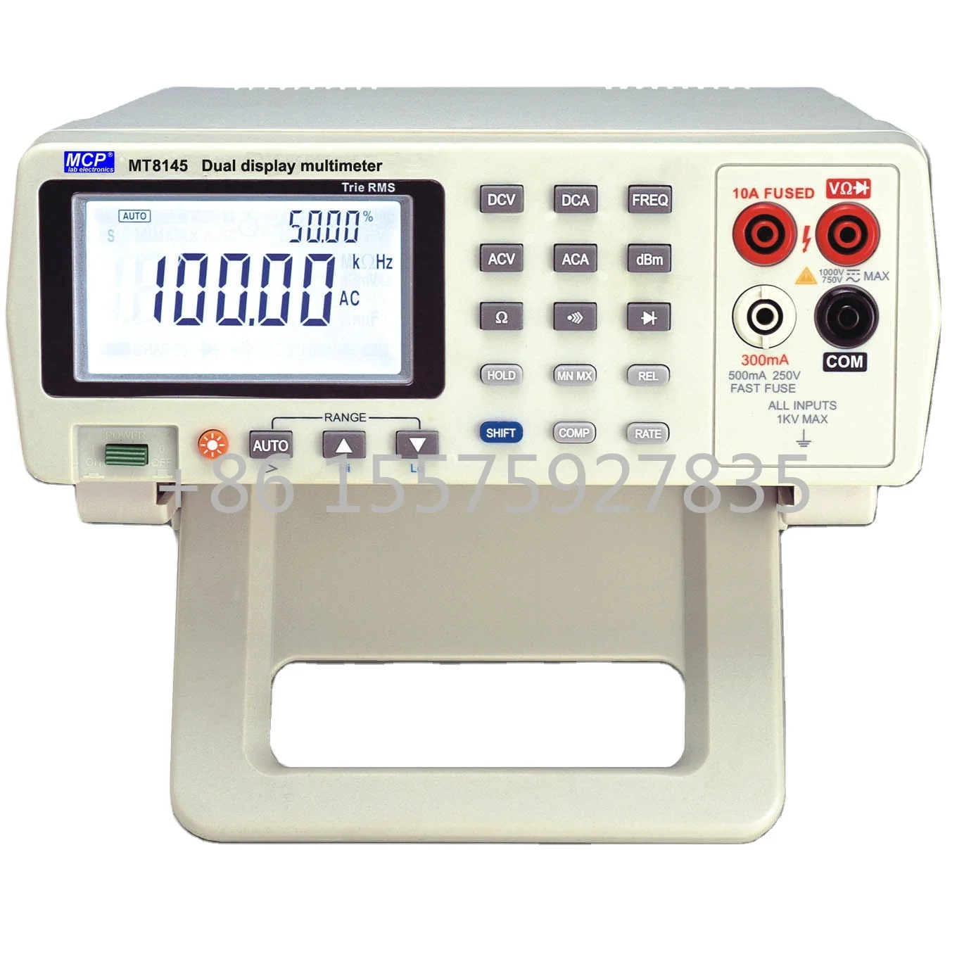 

MCP MT8145-Настольный цифровой мультиметр