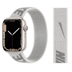 Strap For Apple Watch Band 45mm 41mm 44mm 40mm 49mm 42mm 38mm 45 mm Nylon Bracelet Correa iwatch Series 9 7 se 6 Ultra 2 8 Band