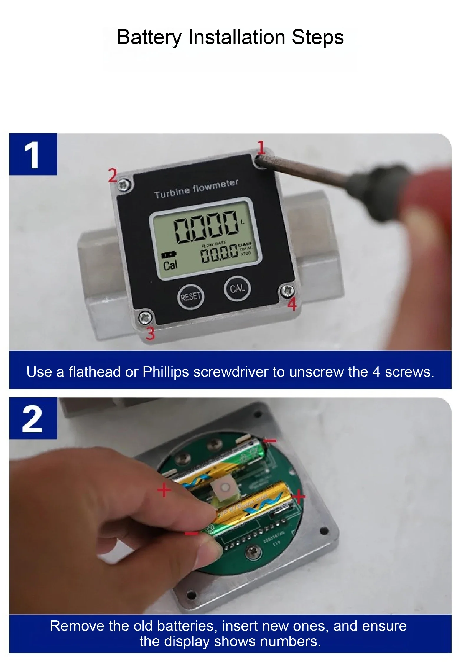 Electronic Turbine Flow Meter Stainless Steel Turbine Flowmeter High Accuracy Di