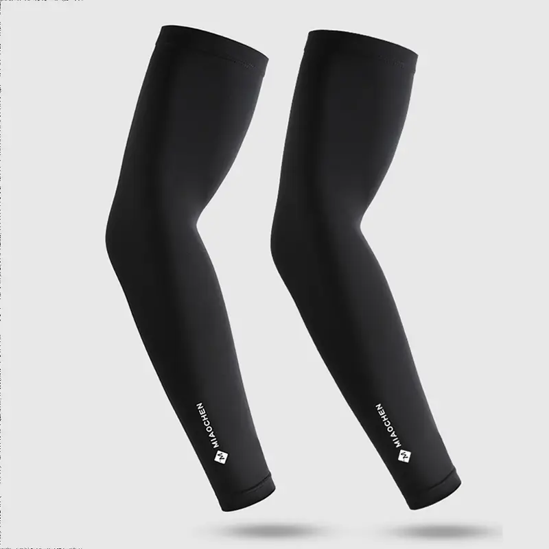 KoKossi Cycling Arm Guards Ice Silk Sleeves Sun Protection Arm Sleeves Cooling Sports Basketball Running Arm Cover Unisex - Image 9