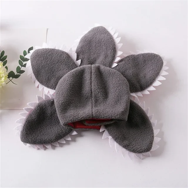 Pet Hat Demogorgon Cosplay Props Accessories Headwear Soft Kitten Halloween/Christmas Present 5