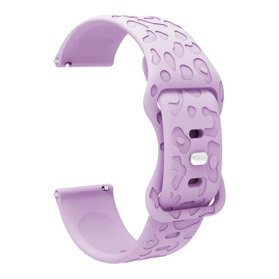 Engraved Silicone Smart Watch Replacement Wristband Bracelet