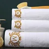 AHSNME Custom Embroidery LOGO Bath Towel Pure Cotton Salon Towel Personalised Home Soft Towel Gift Towels Hotel High Quality 1