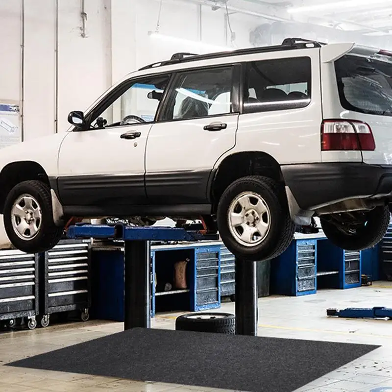 Wasserdichte & Saugfähige Garagebodenmatte - 5,2x2,3m Große, Rutschfeste Schutzmatte Für Auto & Motorrad