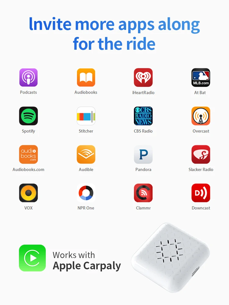 Carlinkit 3.0 ̴ ī÷   Ƽ  Ÿ ƿ    ī÷ ڽ iOS cplay2air  2022, ī÷   Ƽ