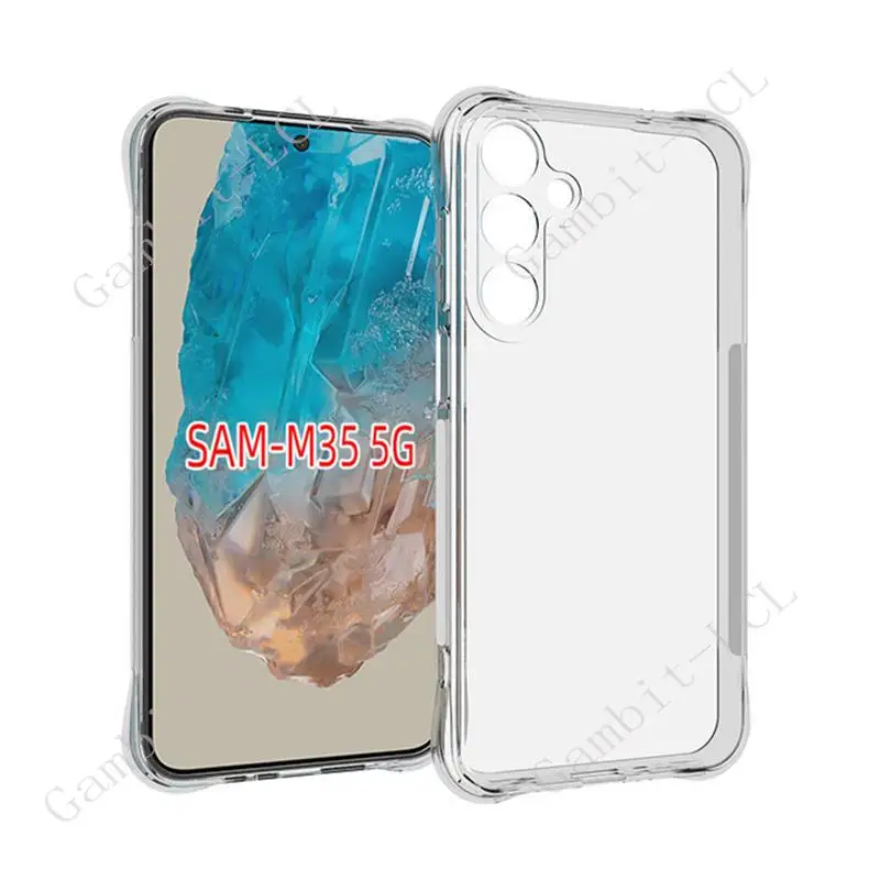 Enhanced Shockproof Silicone TPU Case - Anti-Fall Protection Back Cover
