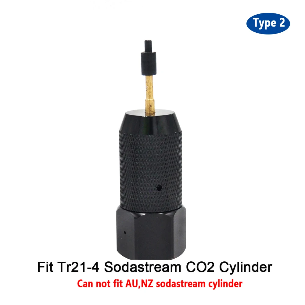 Adaptateur De Recharge Pour Cartouches CO2 Airsoft - Compatible Cylindre Sodastream