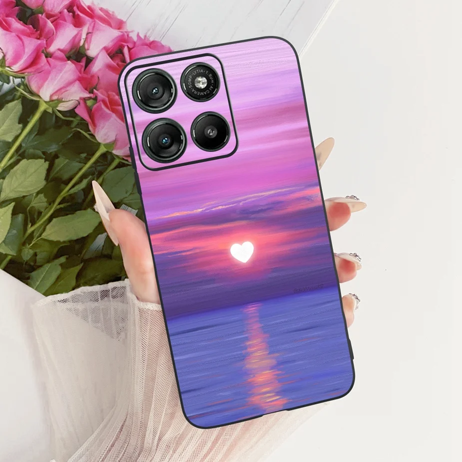 Luxury Floral Design Soft Silicone Case