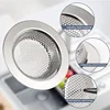 1/2Pcs Kitchen Sink Filter Stainless Steel Mesh Drain Stopper Sewer Mesh Strainers Bathroom Sink Strainer Drain Hole Filter Trap 4