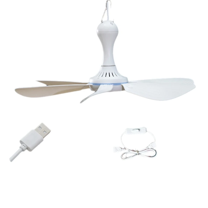 

Походный вентилятор, портативный мини-потолочный вентилятор, USB-вентилятор для палатки для кемпинга на открытом воздухе