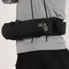 Black Waist Pack Multi Pocket Elastic Mesh Fabric Waistbag Waist Pack with Fixed Belt Fanny Pack Waistbag Mesh Fabric Waist Bags 3