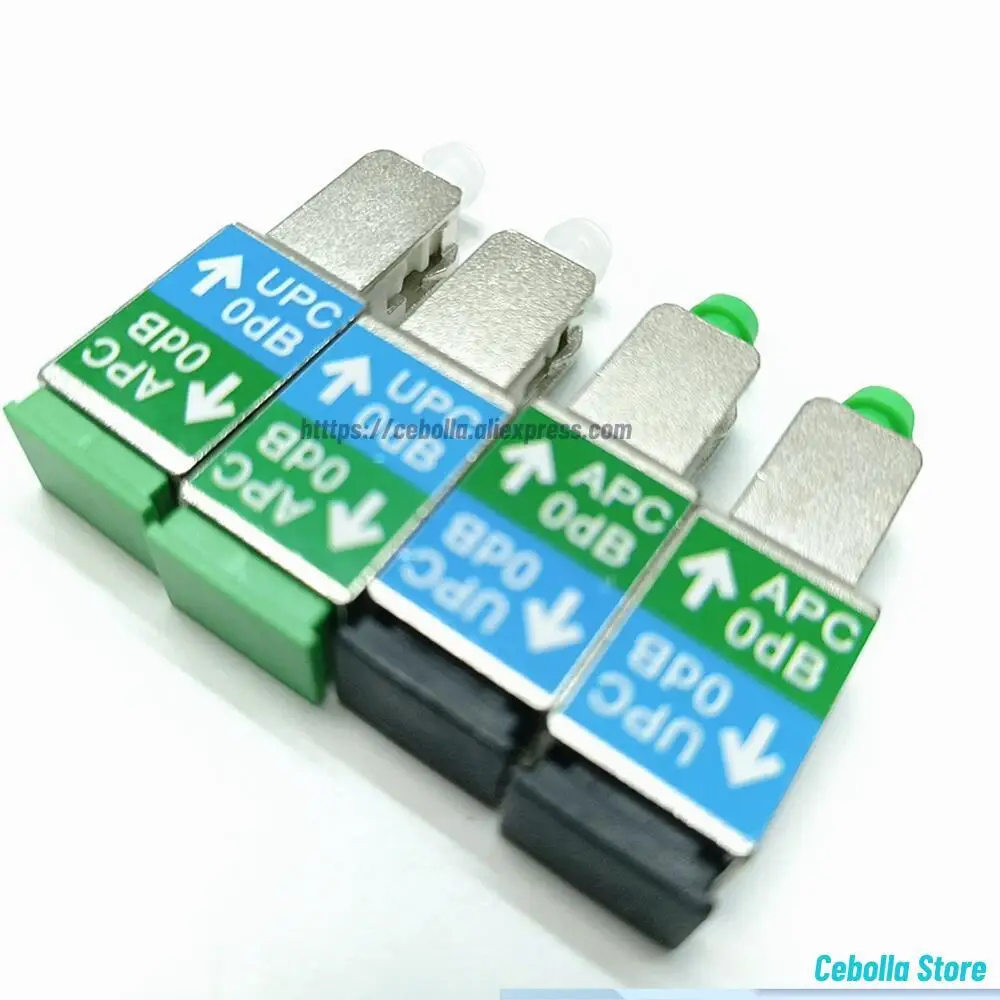 Fiber Optic Converter SC-SC Adapter with APC to UPC Coupler Connection