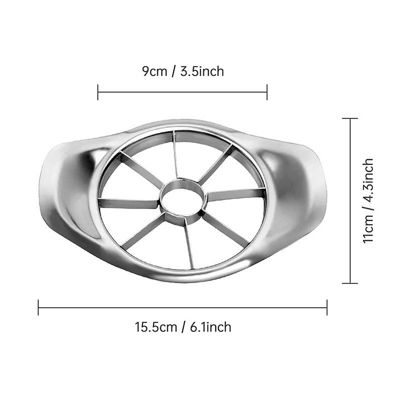 Stainless Steel Apple Cutter Fruit Divider Pitcher Fruit Opener Apple Cutting Idea fruit slicer food slicer