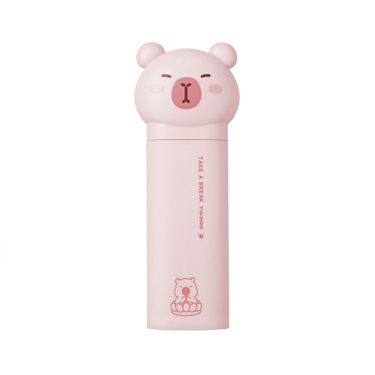 Charming Bear Pencil Case - Portable Standing Pen Holder & Spacious Stationery Organizer