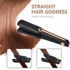 Negative Ion Hair Straightener Curling Iron Ceramic Flat Iron Negative Ion Wide Plate Temperature Adjustable Hair Straig