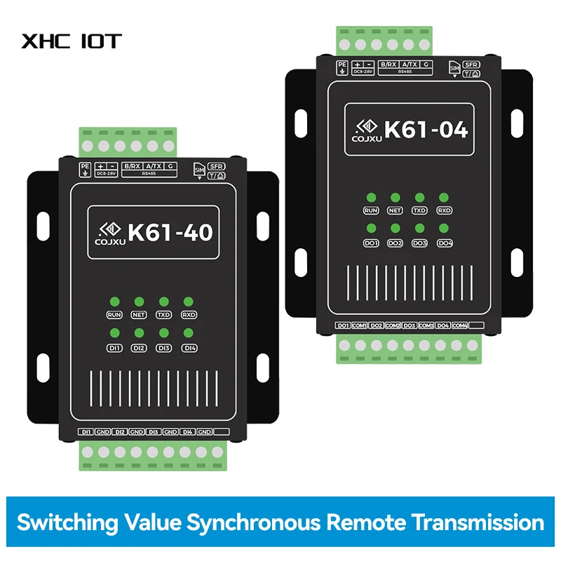 

Switching Value RS485 Data Transparent Remote Transmission Modbus RTU/TCP Anti-Interference Hardware Watchdog XHCIOT K61-DL20