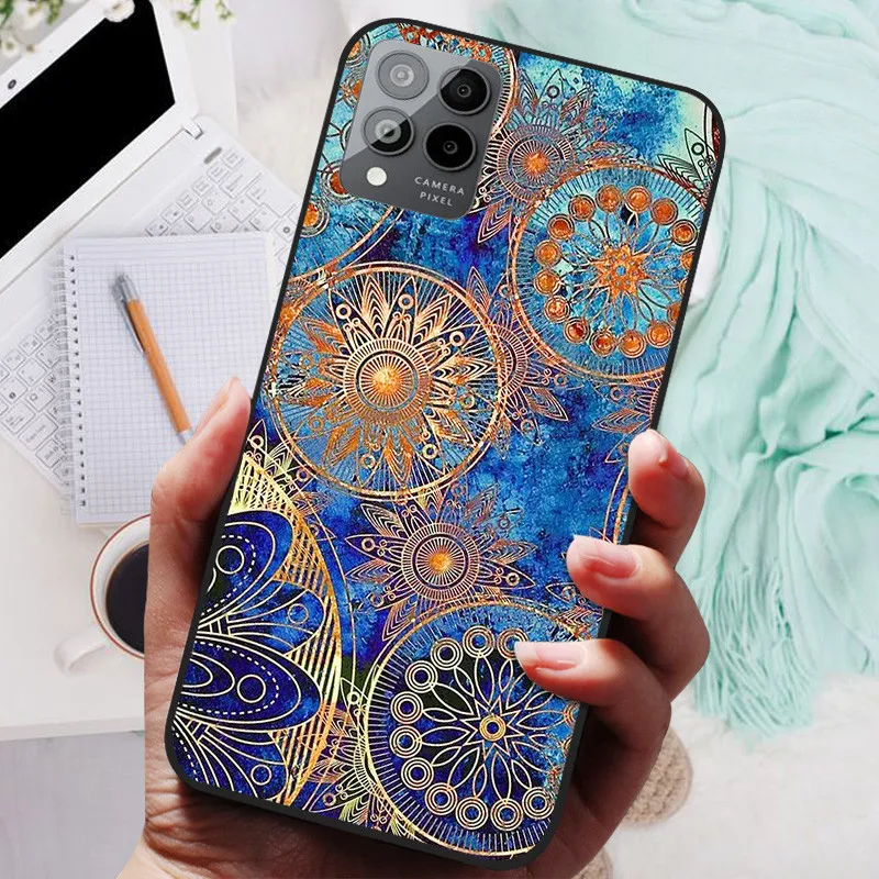 Marble Design Soft Silicone Shockproof Phone Cover