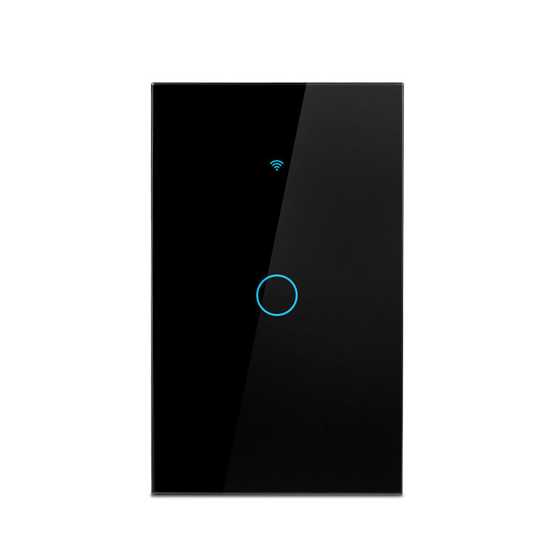 Black Soft Touch WiFi Smart Light Switch