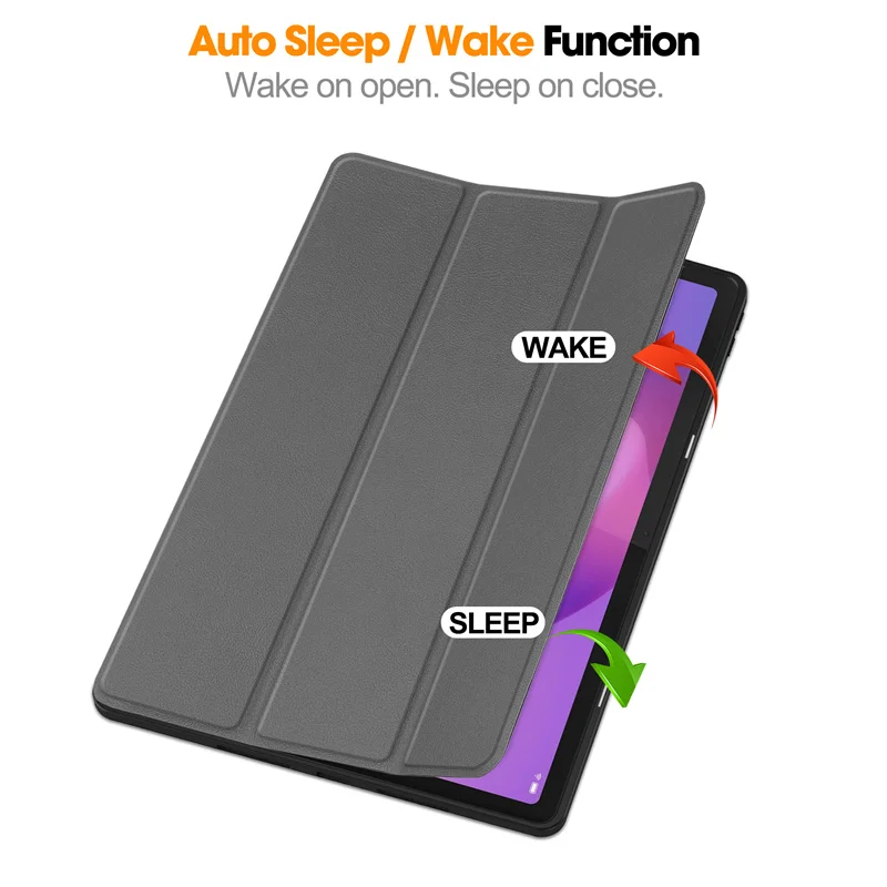 Premium Leather Magnetic Smart Cover with Pen Holder