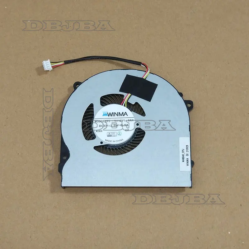 

Вентилятор для охлаждения процессора ноутбука CLEVO NH50EA NH55RA NH70 NH57AC NH50RA EFC-70100V1-0AH 5 В 2,5 Вт