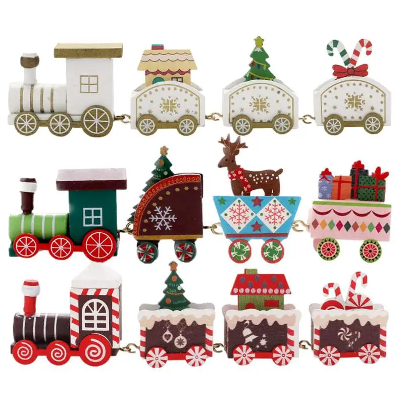 

2022 Christmas Train Ornaments Net Celebrity Train Ornaments 2022 Happy Merry Christmas Decor For Home Xmas Kids Gift