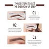 Complete professional Eyebrow Powder Stamp Shaping Kit makeup brushes eyebrow paint eyebrow pencil Eye Brows Stencil 3